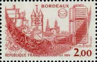 почтовая марка Франция 1984 г